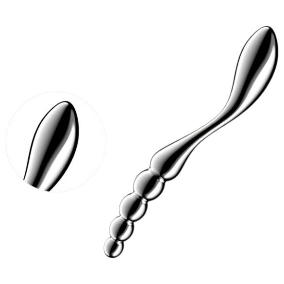 Satisfyer Star Force 1 – Dildo de Aço com Esferas (Prata)