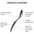 Satisfyer Star Force 1 – Dildo de Aço com Esferas (Prata)