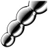 Satisfyer Star Force 1 - dildo aço esferas - prateado