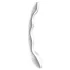 Satisfyer Cosmic Crest 2 - dildo aço ondulado - prata