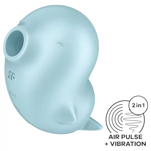 Satisfyer Sassy Seal - sugador de clitóris com ondas de ar - turquesa