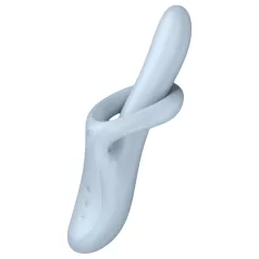   Satisfyer Heat Flex 4 - vibrador com aquecimento para clitóris e ponto G - prata