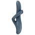 Satisfyer Heat Flex 4 - Vibrador com Aquecimento e Estimulador de Clitóris (Cinza)