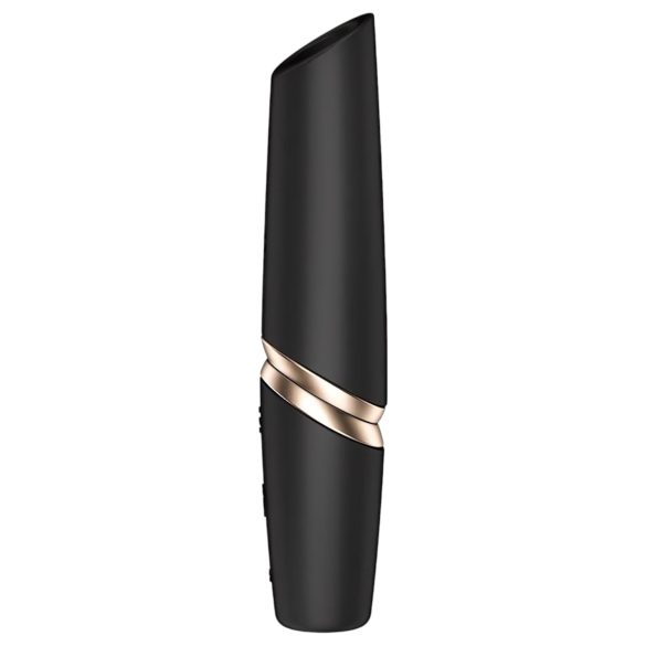 Satisfyer Beijo Perfeito - vibrador batom (preto)