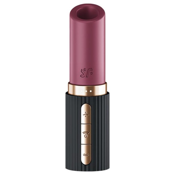 Satisfyer Pro 2 Kiss - Vibrador de Sucção em Forma de Batom (Preto)