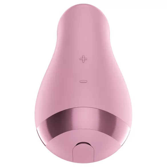 Satisfyer Tongue Player - vibrador clitóris formato língua - silicone rosa