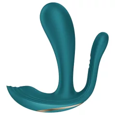Satisfyer Top Secret+ - Vibrador usável de 3 pontas (verde)