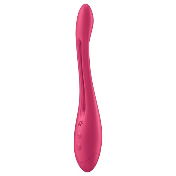 Satisfyer - vibrador casal flexível - silicone rosa