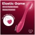 Satisfyer - vibrador casal flexível - silicone rosa