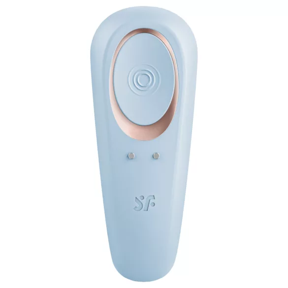 Satisfyer Double Classic - vibrador para casais (azul)
