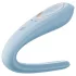 Satisfyer Double Classic - vibrador para casais (azul)