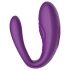 Mrow - Vibrador para Casal, Recarregável, À Prova d'Água, 3 Motores (Lilás)
