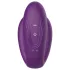 Mrow - vibrador para casal recarregável à prova d'água 3 motores roxo
