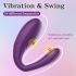 Mrow - Vibrador para Casal, Recarregável, À Prova d'Água, 3 Motores (Lilás)