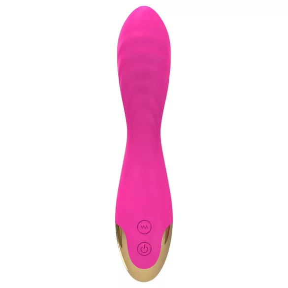 Mrow - vibrador ponto G recarregável à prova d'água - rosa