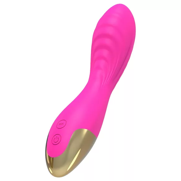 Mrow - vibrador ponto G recarregável à prova d'água - rosa