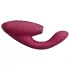 Womanizer - Vibrador 2 em 1 ponto G e clitóris - vermelho