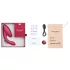 Womanizer - Vibrador 2 em 1 ponto G e clitóris - vermelho