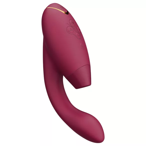 Womanizer - Vibrador 2 em 1 ponto G e clitóris - vermelho