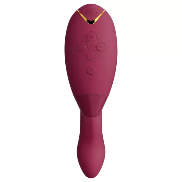 Womanizer - Vibrador 2 em 1 ponto G e clitóris - vermelho