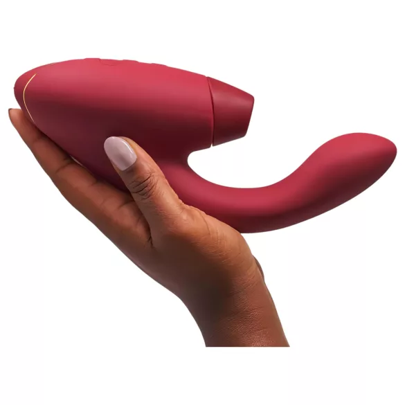 Womanizer - Vibrador 2 em 1 ponto G e clitóris - vermelho