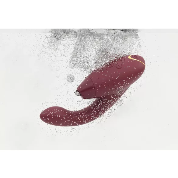 Womanizer - Vibrador 2 em 1 ponto G e clitóris - vermelho