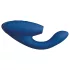 Womanizer - vibrador duplo ponto G e clitóris - silicone azul