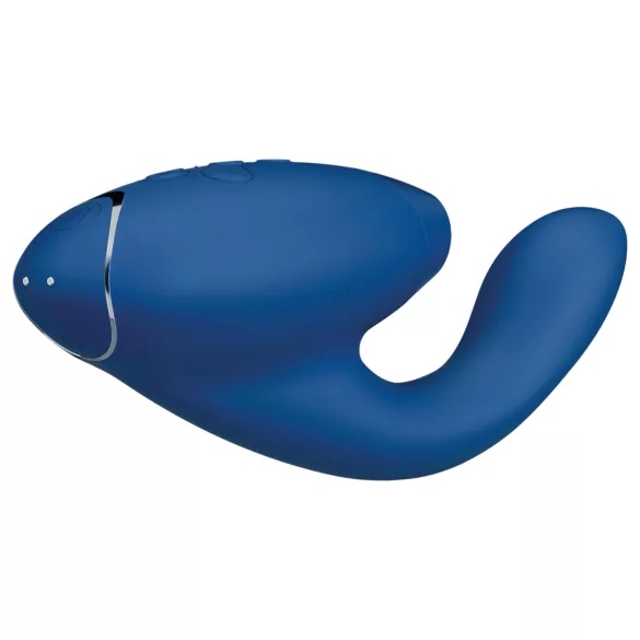 Womanizer - vibrador duplo ponto G e clitóris - silicone azul