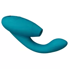   Womanizer DUO 2 - sugador de clitóris e vibrador rabbit (petróleo)