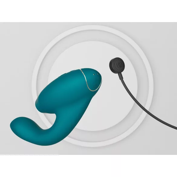 Womanizer Duo 2 - vibrador duplo ponto G e clitóris - silicone verde