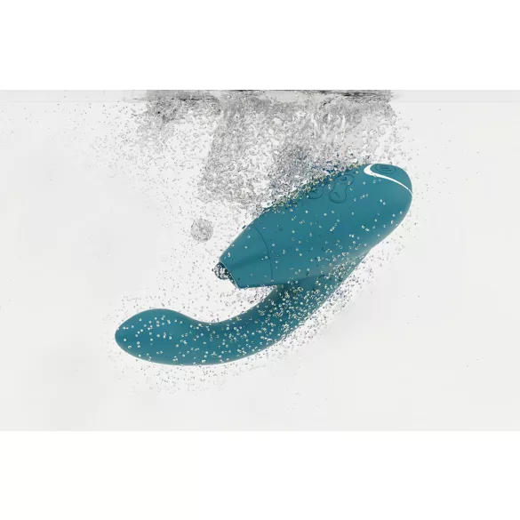 Womanizer Duo 2 - vibrador duplo ponto G e clitóris - silicone verde
