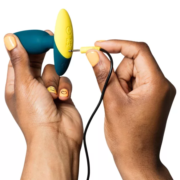 ROMP Bass - vibrador anal - silicone verde