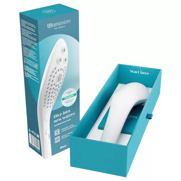 Womanizer Wave - chuveiro massageador (branco)