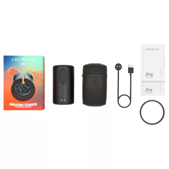 Arcwave Zing - Masturbador Duplo (preto)