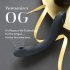 Womanizer OG - vibrador 2 em 1 com ondas de ar, recarregável (preto)
