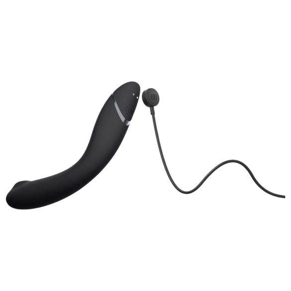 Womanizer OG - recarregável, vibrador 2 em 1 com ondas de ar (preto)