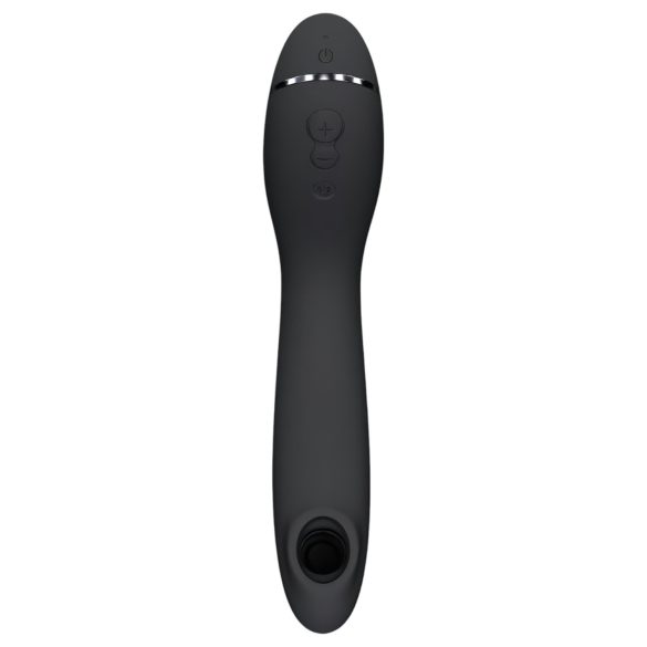 Womanizer OG - recarregável, vibrador 2 em 1 com ondas de ar (preto)