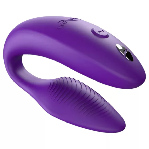 We-Vibe Sync - vibrador casal controle remoto recarregável silicone roxo