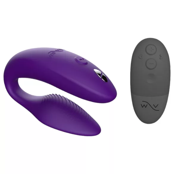We-Vibe Sync - vibrador casal controle remoto recarregável silicone roxo