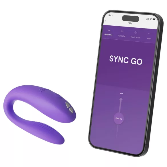 We-Vibe Sync Go - vibrador casal recarregável Bluetooth