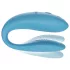 We-Vibe Sync Go - vibrador casal recarregável inteligente - silicone turquesa