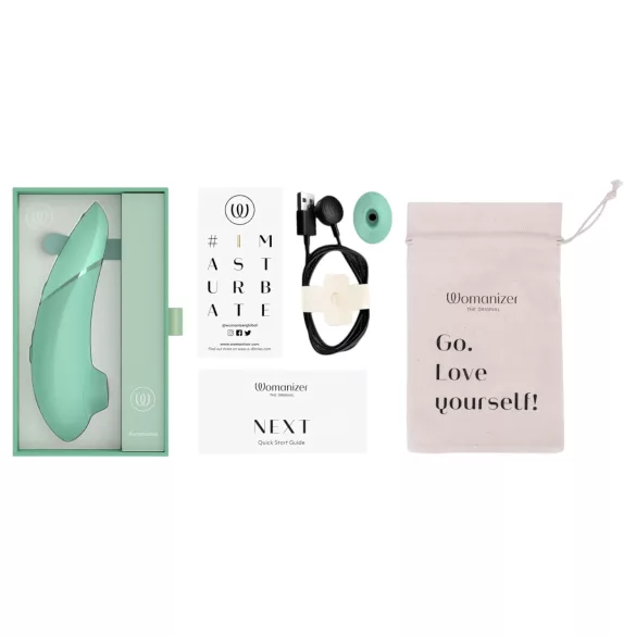 Womanizer Next - estimulador de clitóris por ondas de ar recarregável (sálvia)