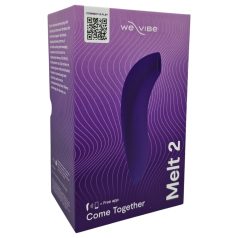 We-Vibe Melt 2 - estimulador clitoriano inteligente (roxo)