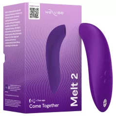   We-Vibe Melt 2 - Estimulador de clitóris por ondas de ar controlado por app (roxo)