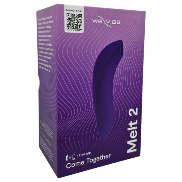 We-Vibe Melt 2 - Estimulador de clitóris por ondas de ar (roxo)
