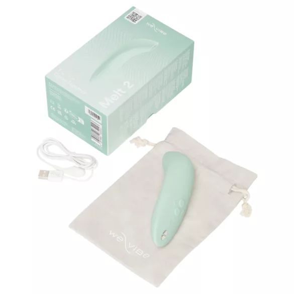We-Vibe Melt 2 - Estimulador de clitóris por ondas de ar controlado por app (turquesa)