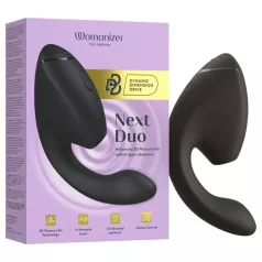 Womanizer Next Duo - Vibrador 2 em 1 para o ponto G (preto)
