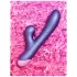 ROMP Pulse - vibrador ponto G com sucção clitoriana - silicone lilás