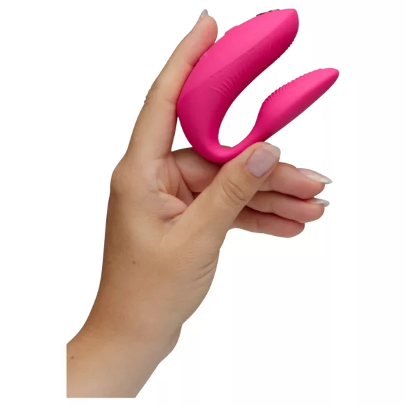 We-Vibe Chorus Pro - vibrador para casais com controlo por app e telecomando (rosa)