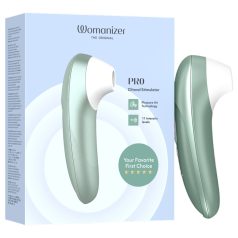   Womanizer Pro - estimulador clitoriano de ondas de ar (verde)